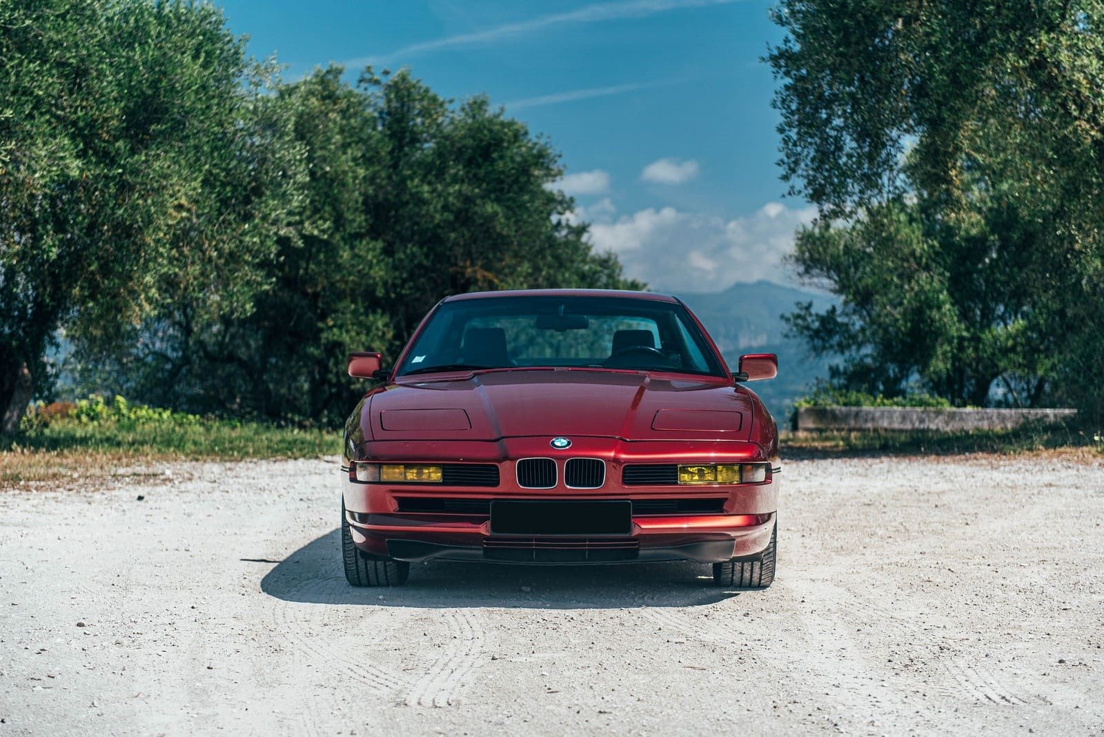BMW 850i CALYPSO RED, foto 9