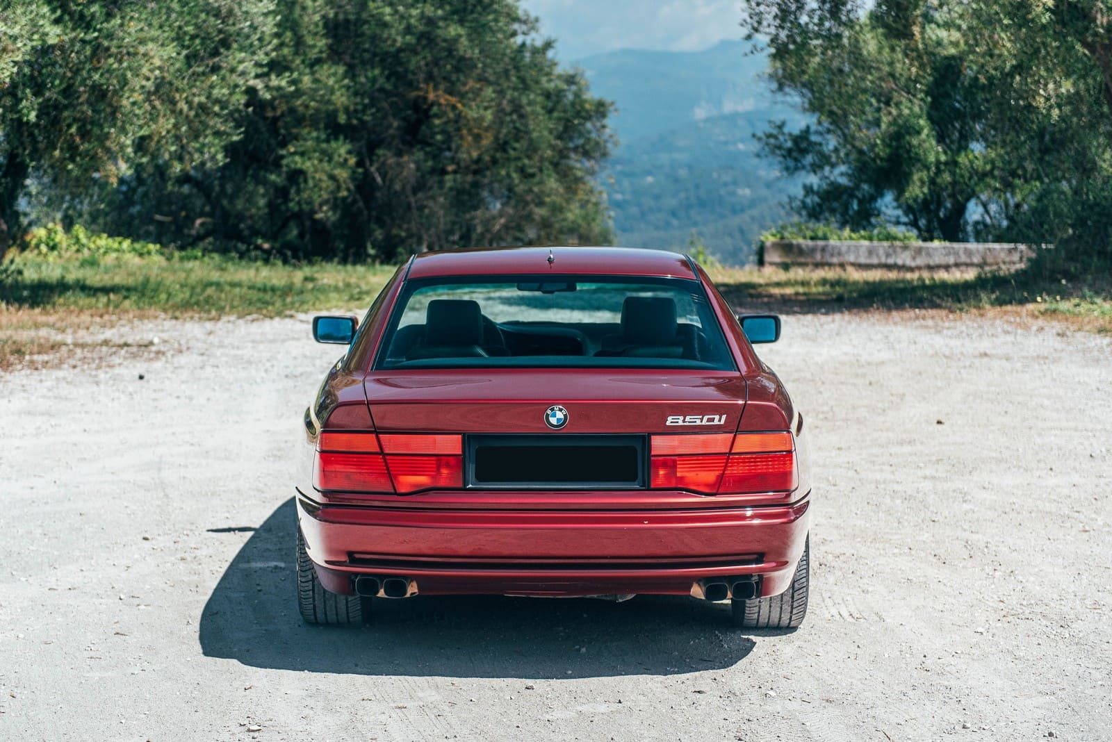 BMW 850i CALYPSO RED, foto 10