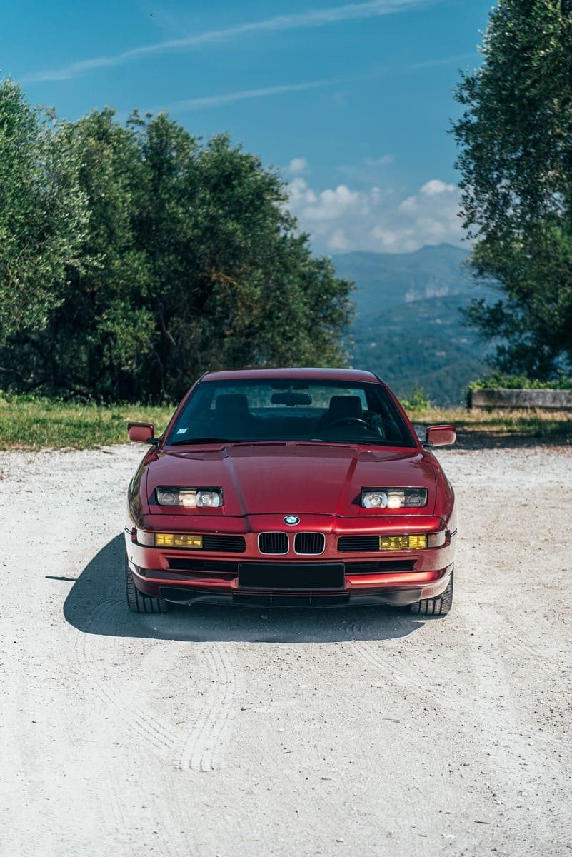BMW 850i CALYPSO RED, foto 11