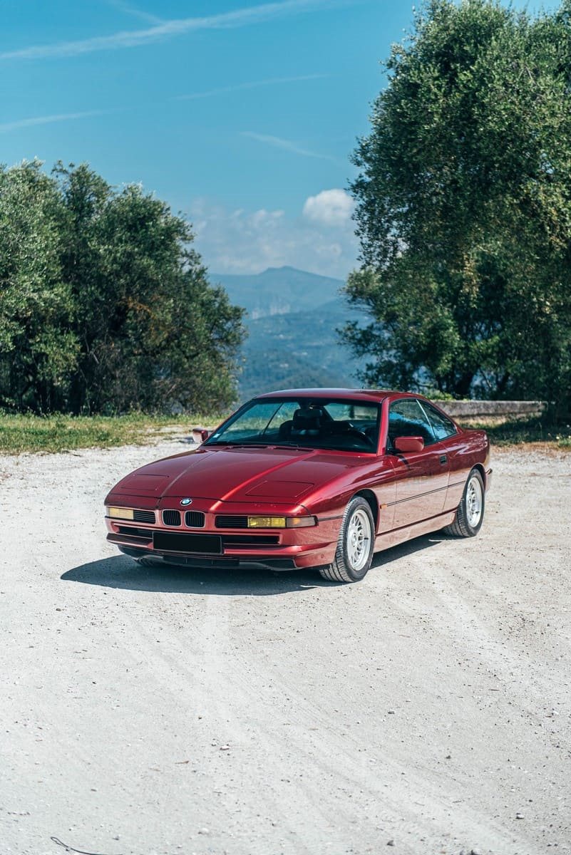 BMW 850i CALYPSO RED, foto 12