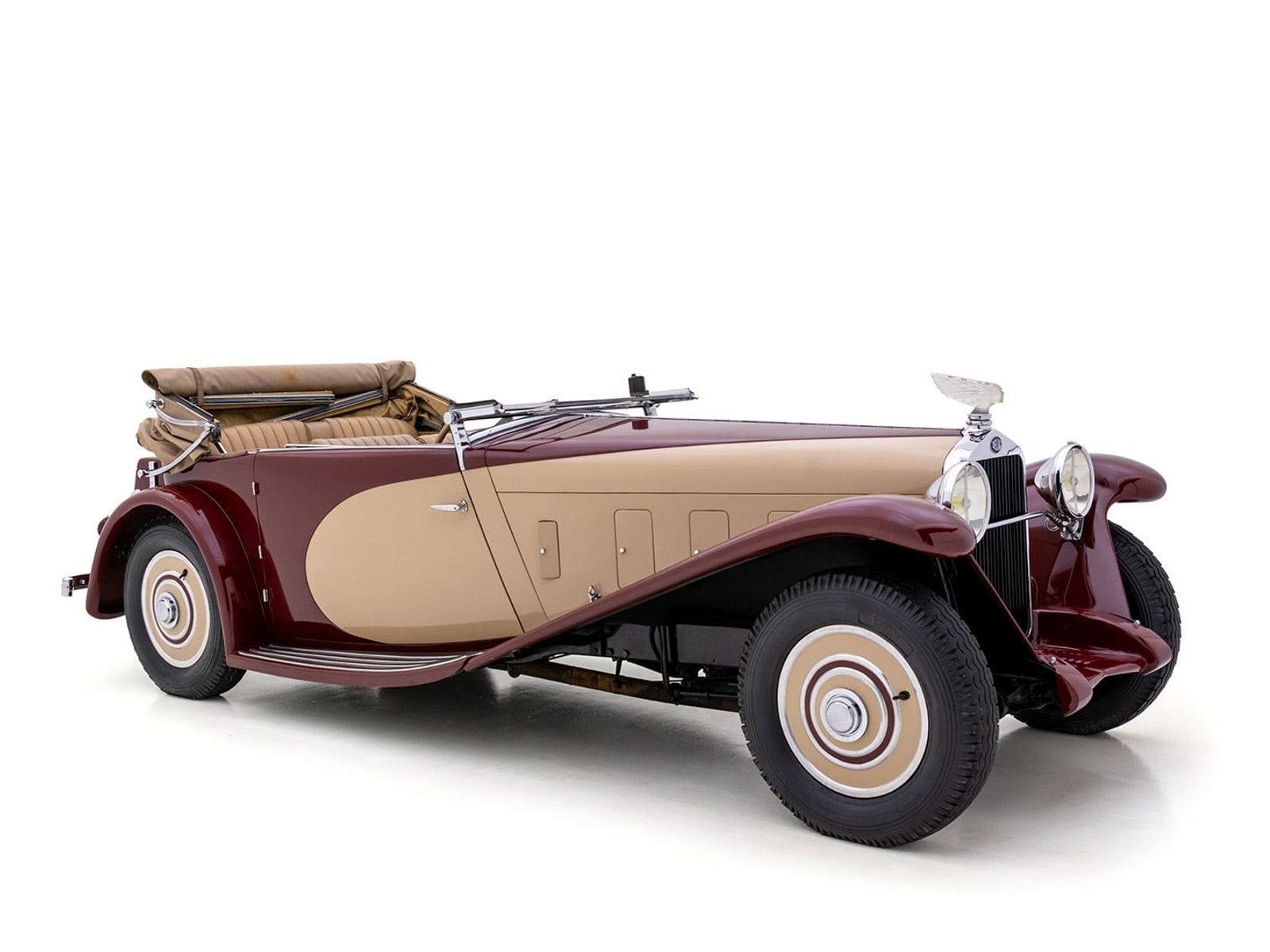 1934 - DELAGE D8 S FERNANDEZ & DARRIN CABRIOLET, foto 2