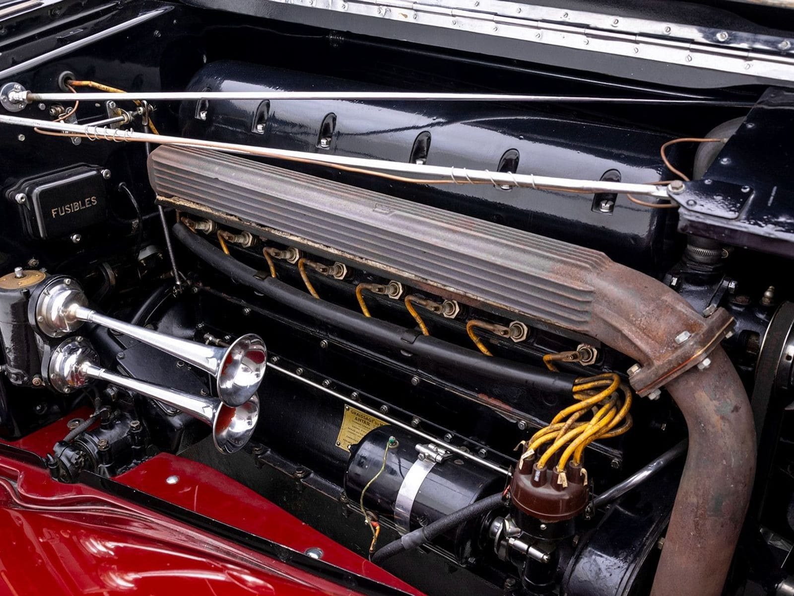 1934 - DELAGE D8 S FERNANDEZ & DARRIN CABRIOLET, foto 5