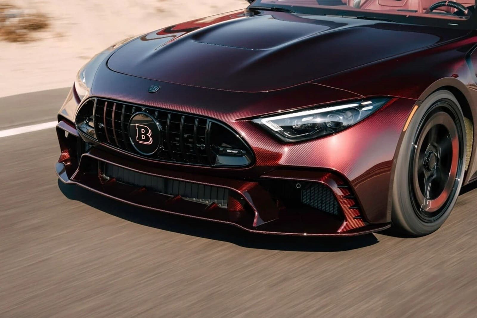 2025 - MERCEDES-AMG SL 63 S BRABUS ROCKET GTC DEEP RED, foto 13