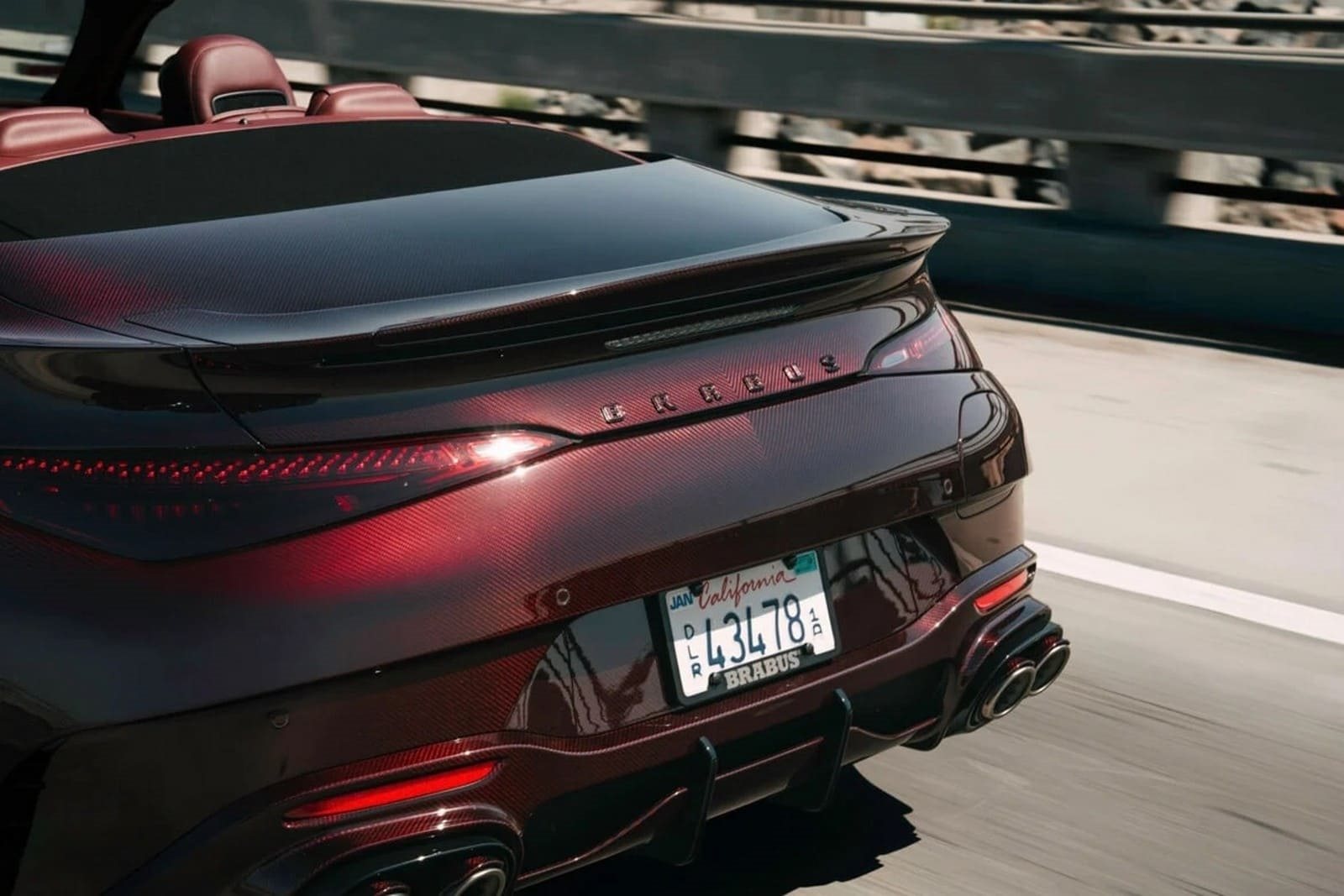 2025 - MERCEDES-AMG SL 63 S BRABUS ROCKET GTC DEEP RED, foto 15