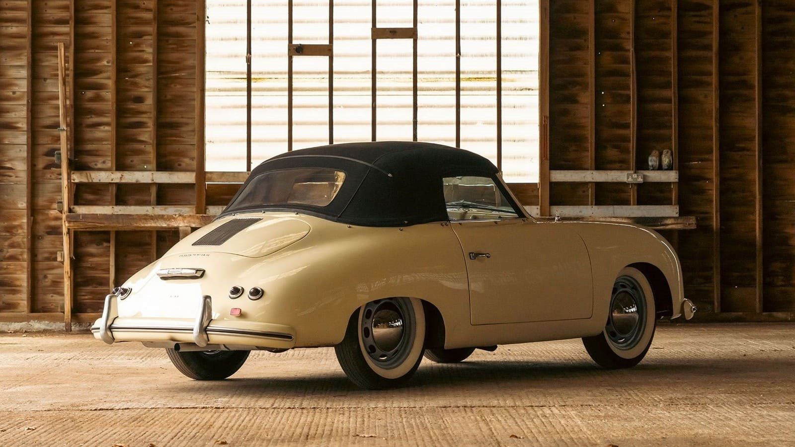 1953 - PORSCHE 356 PRE-A ‘KNICKSCHEIBE’ 1500 CABRIOLET IVORY, foto 2
