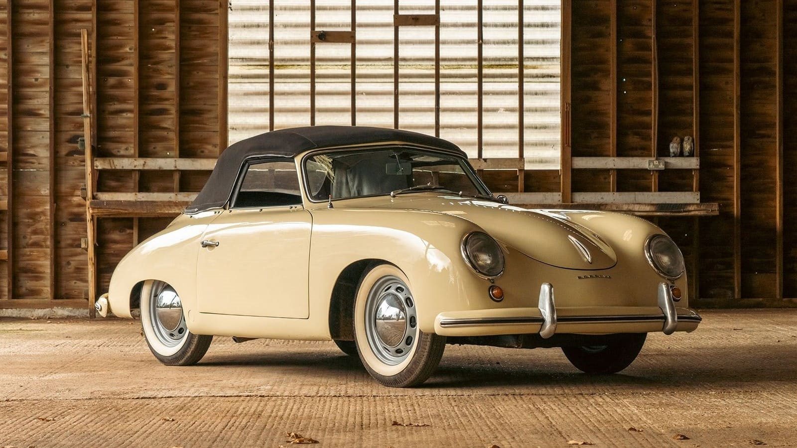 1953 - PORSCHE 356 PRE-A ‘KNICKSCHEIBE’ 1500 CABRIOLET IVORY, foto 6
