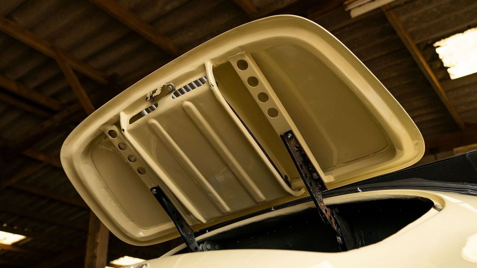 1953 - PORSCHE 356 PRE-A ‘KNICKSCHEIBE’ 1500 CABRIOLET IVORY, foto 27