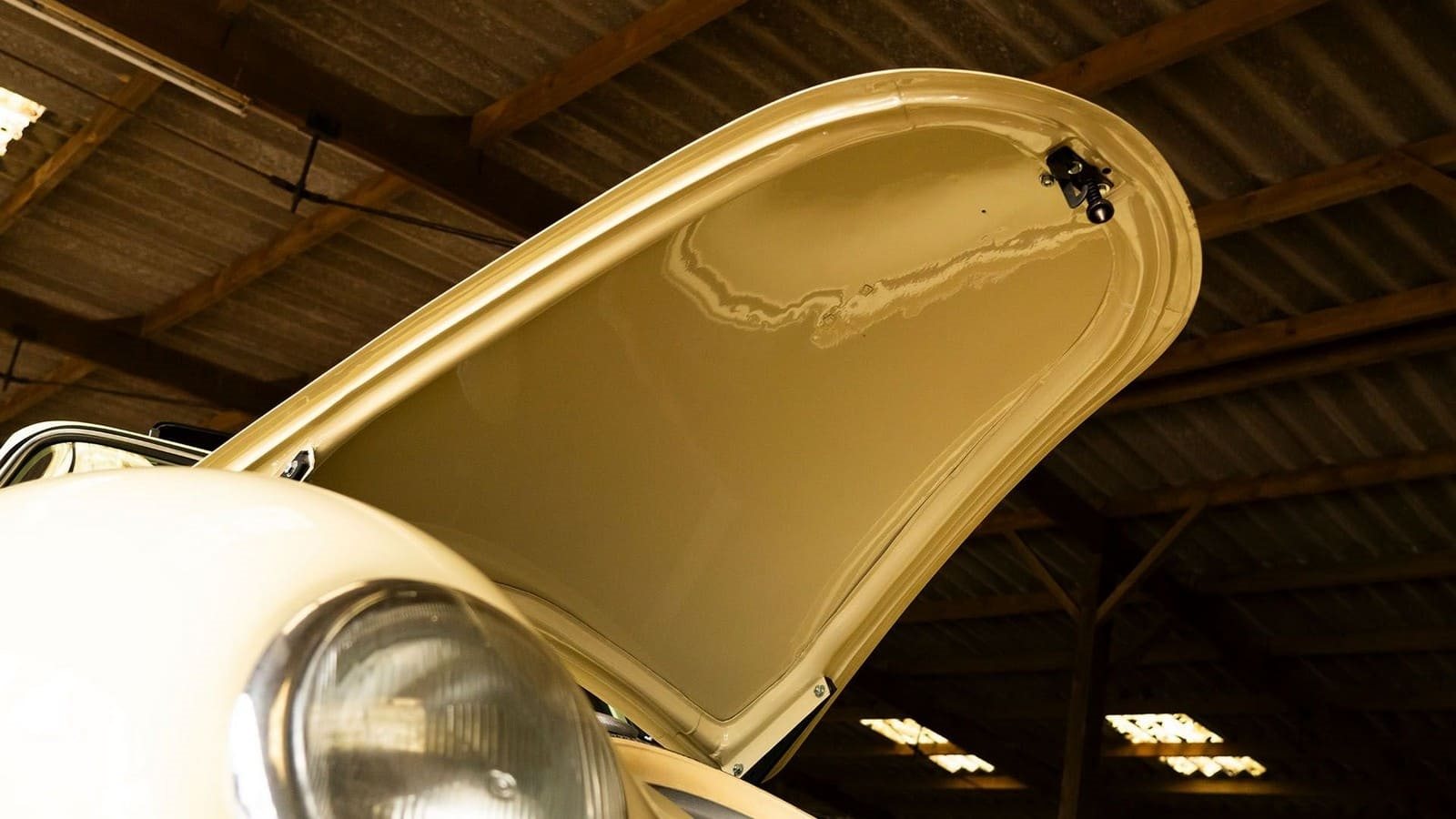 1953 - PORSCHE 356 PRE-A ‘KNICKSCHEIBE’ 1500 CABRIOLET IVORY, foto 29