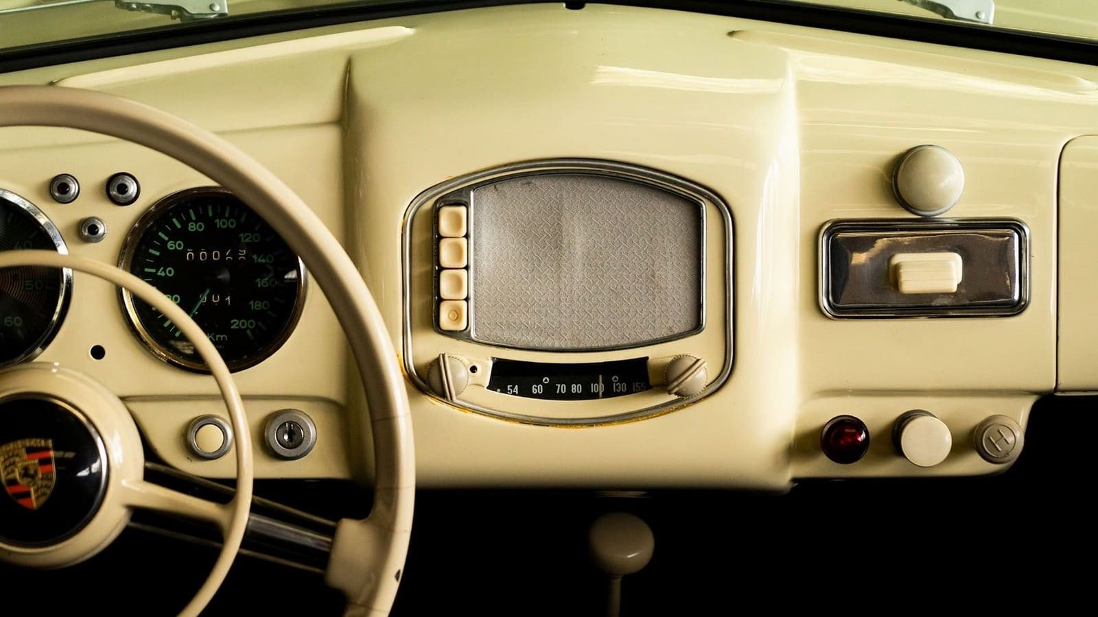 1953 - PORSCHE 356 PRE-A ‘KNICKSCHEIBE’ 1500 CABRIOLET IVORY, foto 46