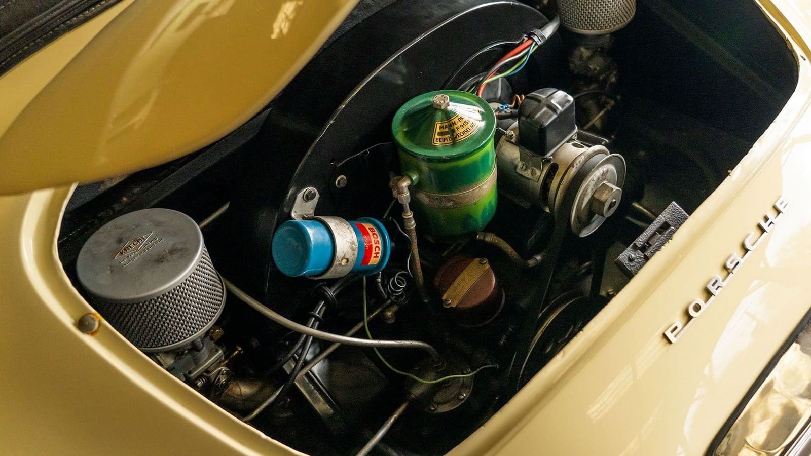 1953 - PORSCHE 356 PRE-A ‘KNICKSCHEIBE’ 1500 CABRIOLET IVORY, foto 56