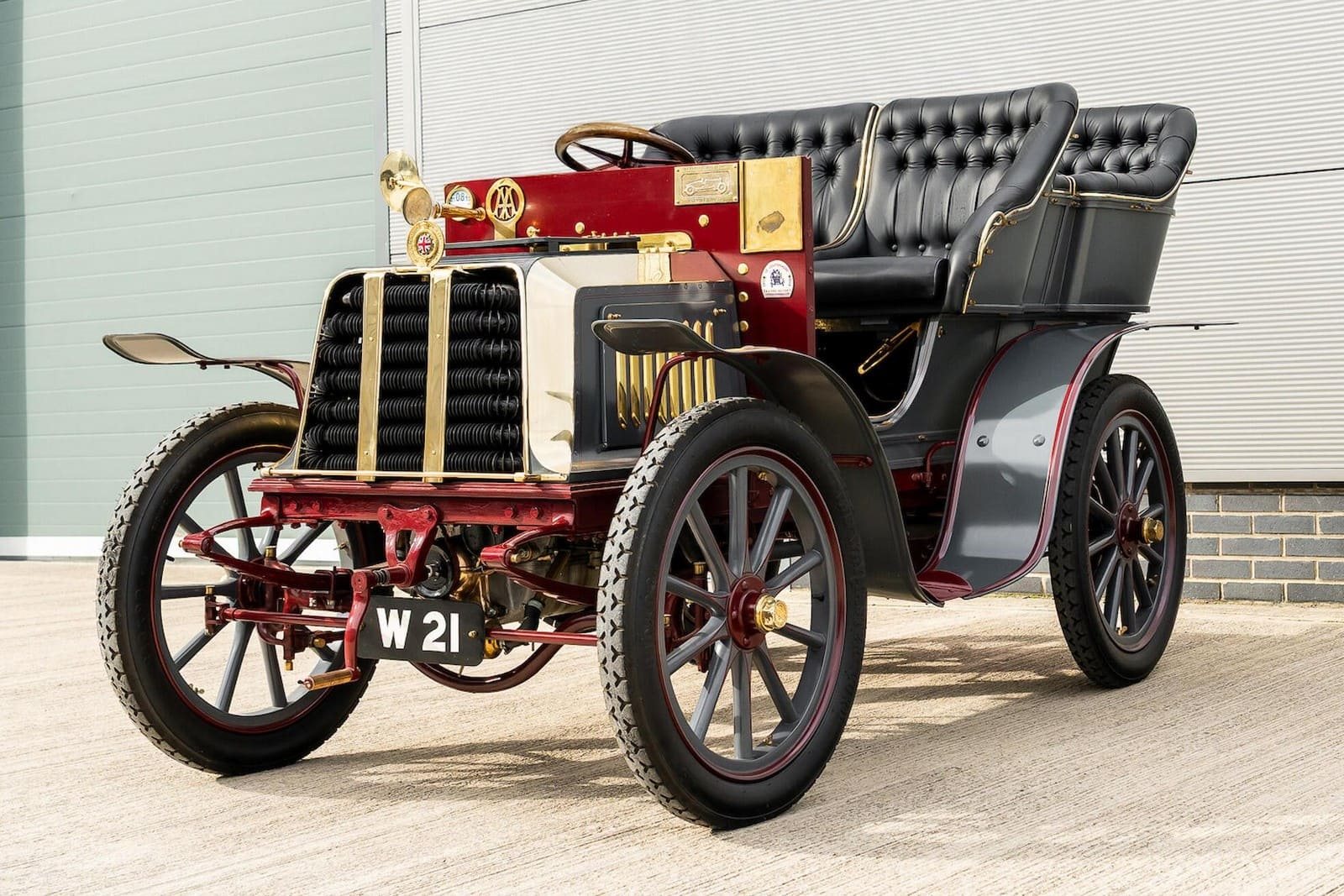 DARRACQ 12 HP SWING-SEAT TONNEAU, foto 1