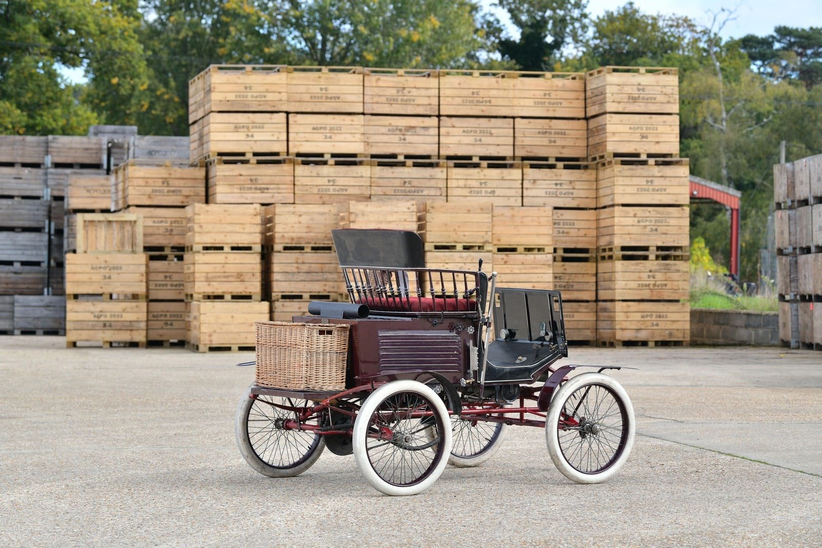 1900 - LOCOMOBILE 5.5 HP TYPE 2 SPINDLE SEAT RUNABOUT, foto 6