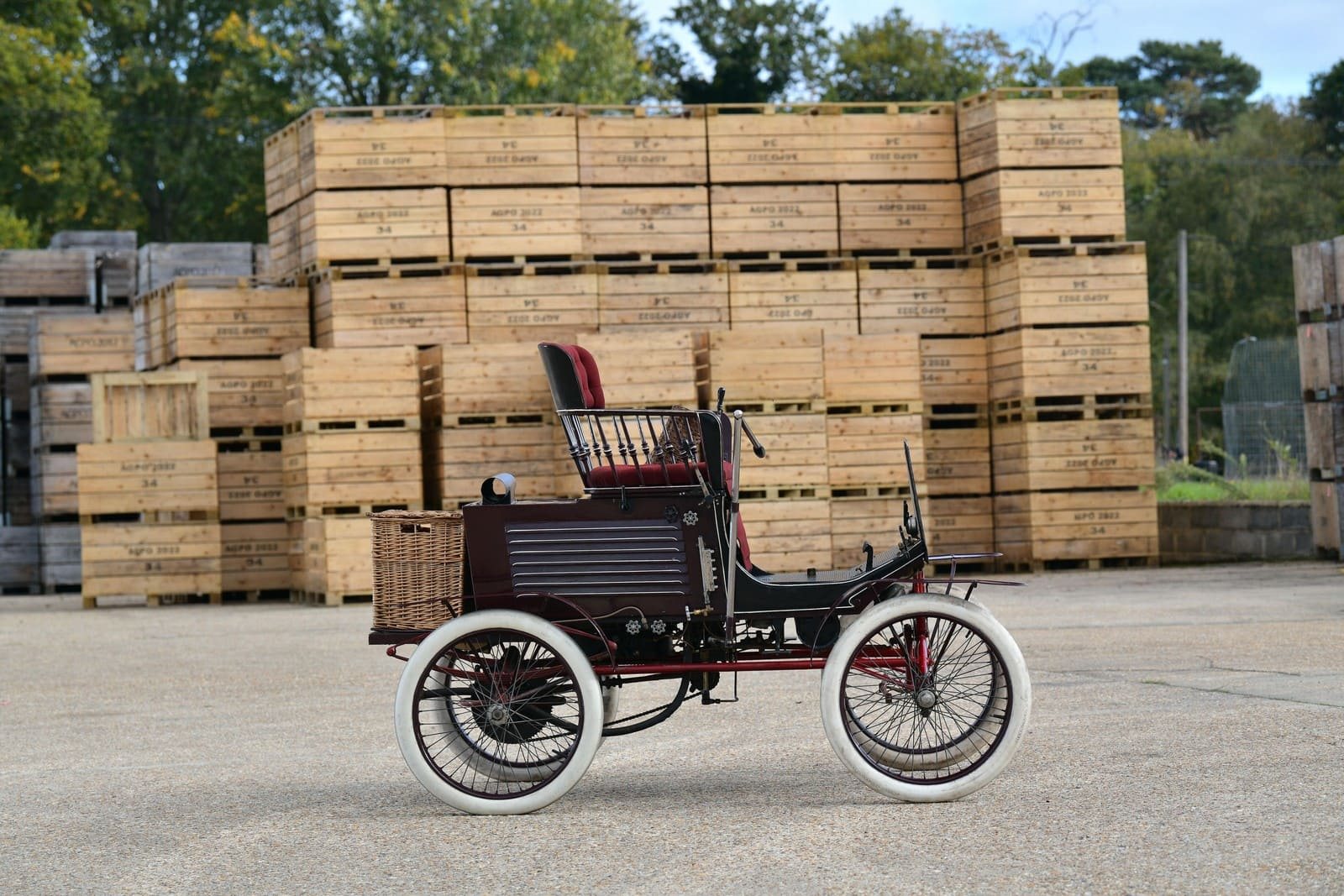 1900 - LOCOMOBILE 5.5 HP TYPE 2 SPINDLE SEAT RUNABOUT, foto 7