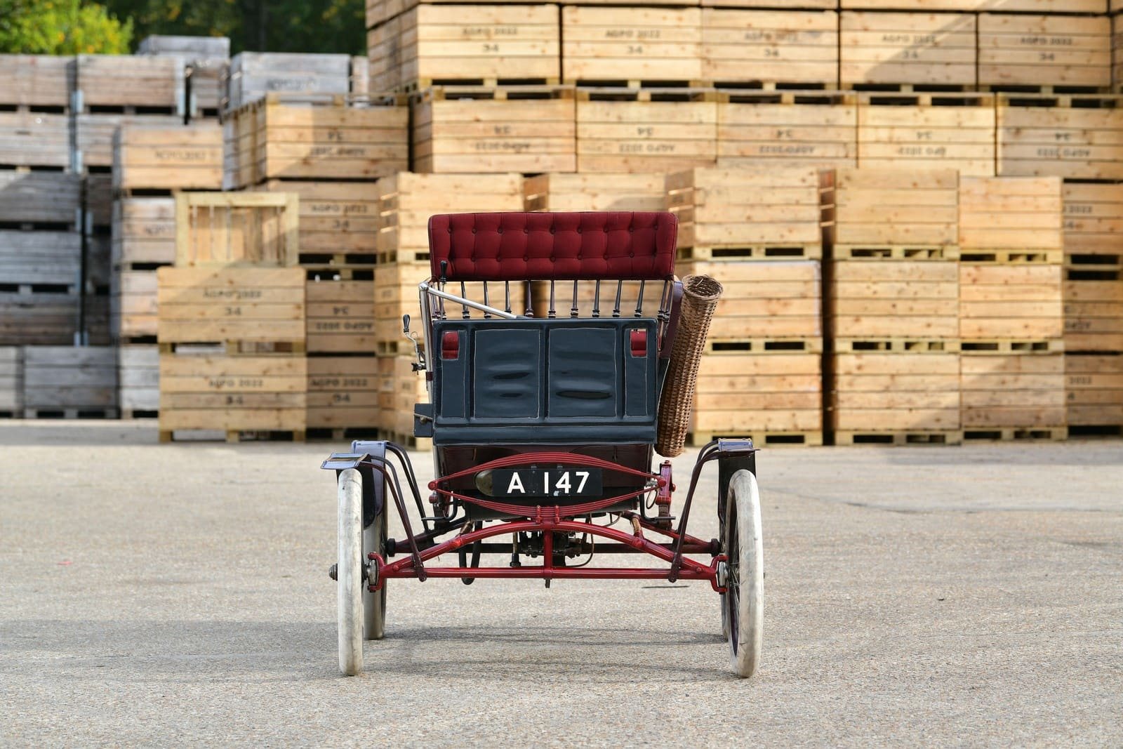 1900 - LOCOMOBILE 5.5 HP TYPE 2 SPINDLE SEAT RUNABOUT, foto 10