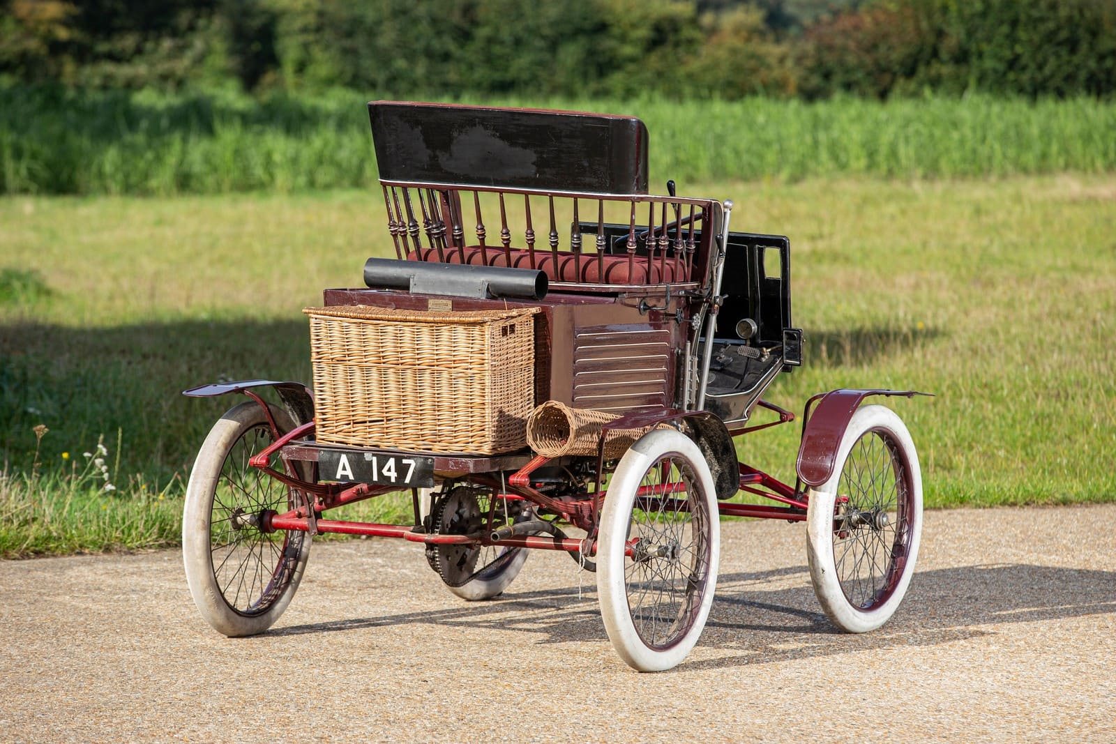 1900 - LOCOMOBILE 5.5 HP TYPE 2 SPINDLE SEAT RUNABOUT, foto 12