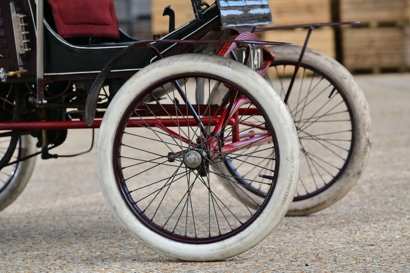 1900 - LOCOMOBILE 5.5 HP TYPE 2 SPINDLE SEAT RUNABOUT, foto 25