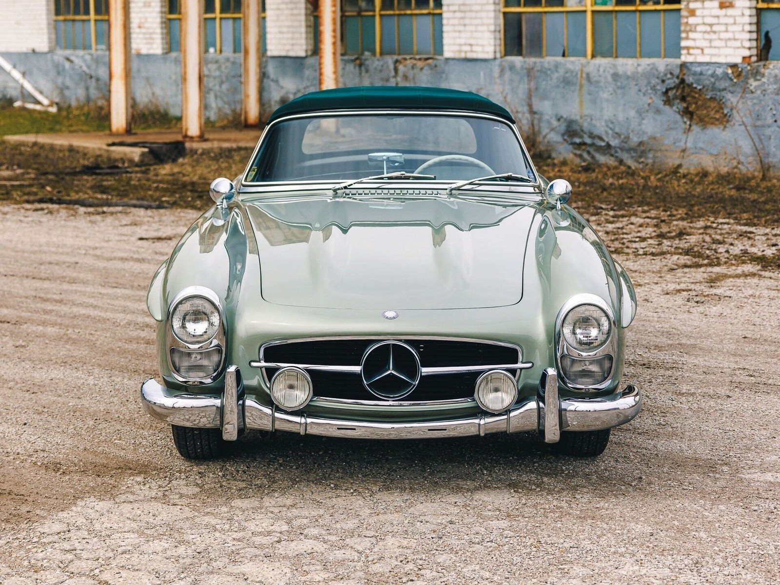 1960 - MERCEDES-BENZ 300 SL ROADSTER GREEN, foto 4