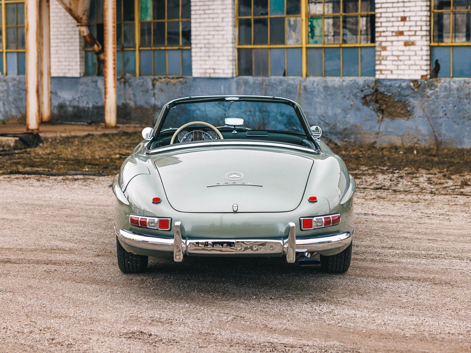 1960 - MERCEDES-BENZ 300 SL ROADSTER GREEN, foto 5