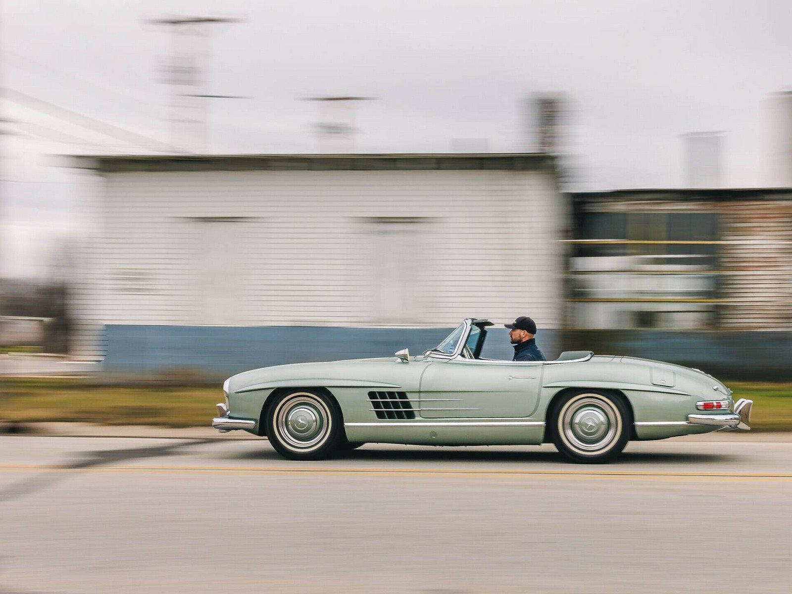 1960 - MERCEDES-BENZ 300 SL ROADSTER GREEN, foto 6