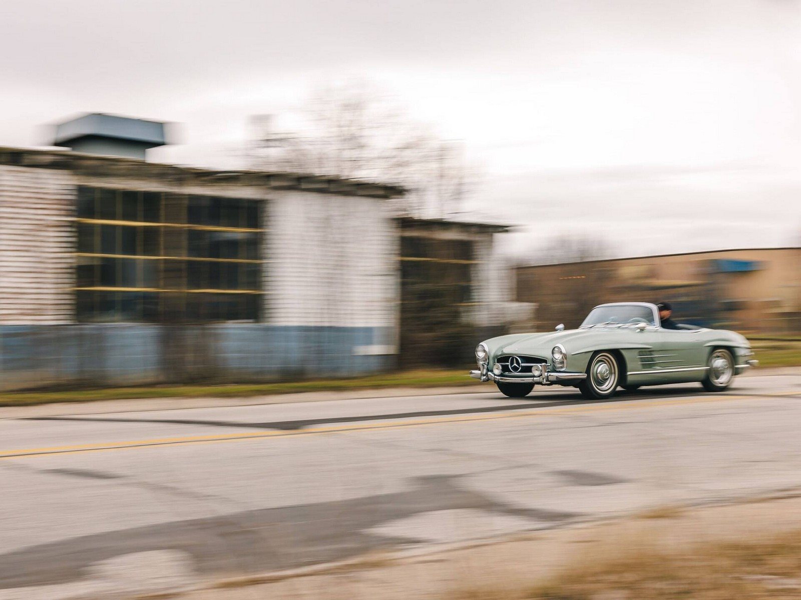 1960 - MERCEDES-BENZ 300 SL ROADSTER GREEN, foto 8