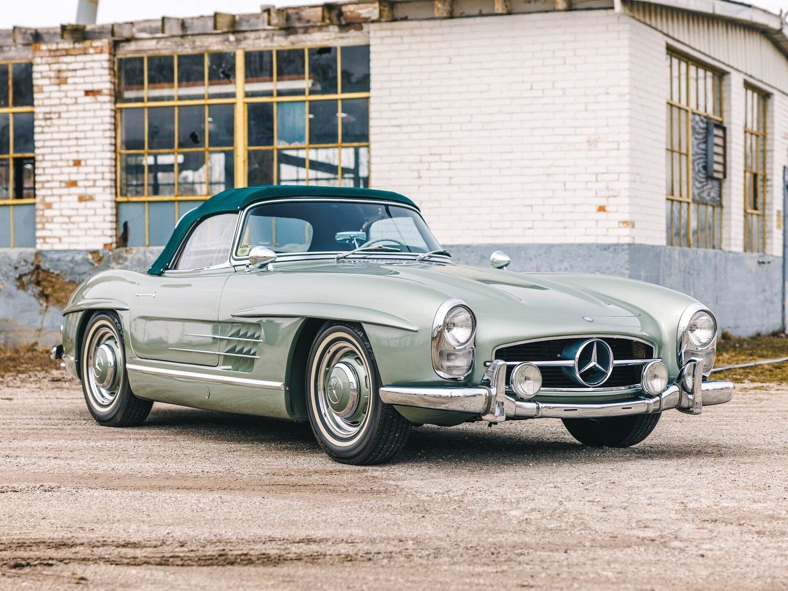 1960 - MERCEDES-BENZ 300 SL ROADSTER GREEN, foto 9
