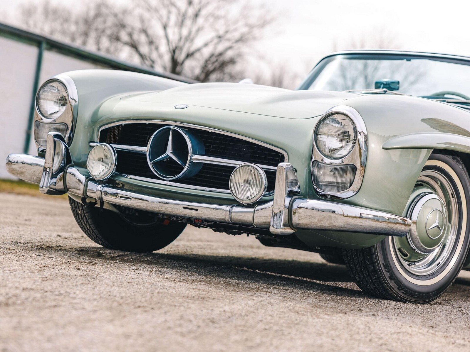 1960 - MERCEDES-BENZ 300 SL ROADSTER GREEN, foto 15