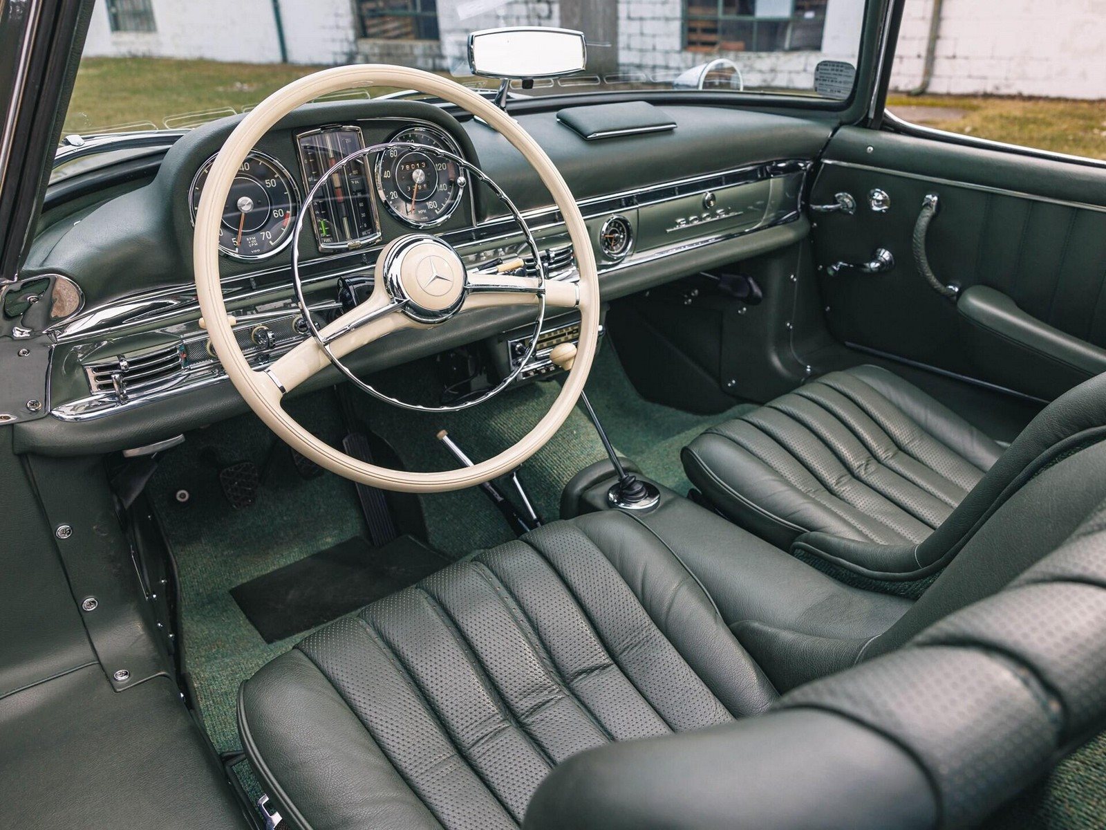 1960 - MERCEDES-BENZ 300 SL ROADSTER GREEN, foto 43