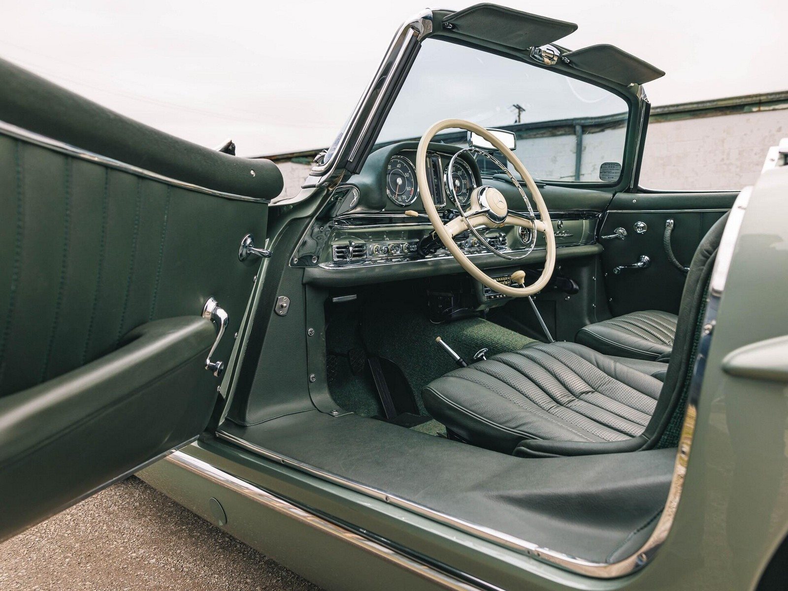 1960 - MERCEDES-BENZ 300 SL ROADSTER GREEN, foto 45