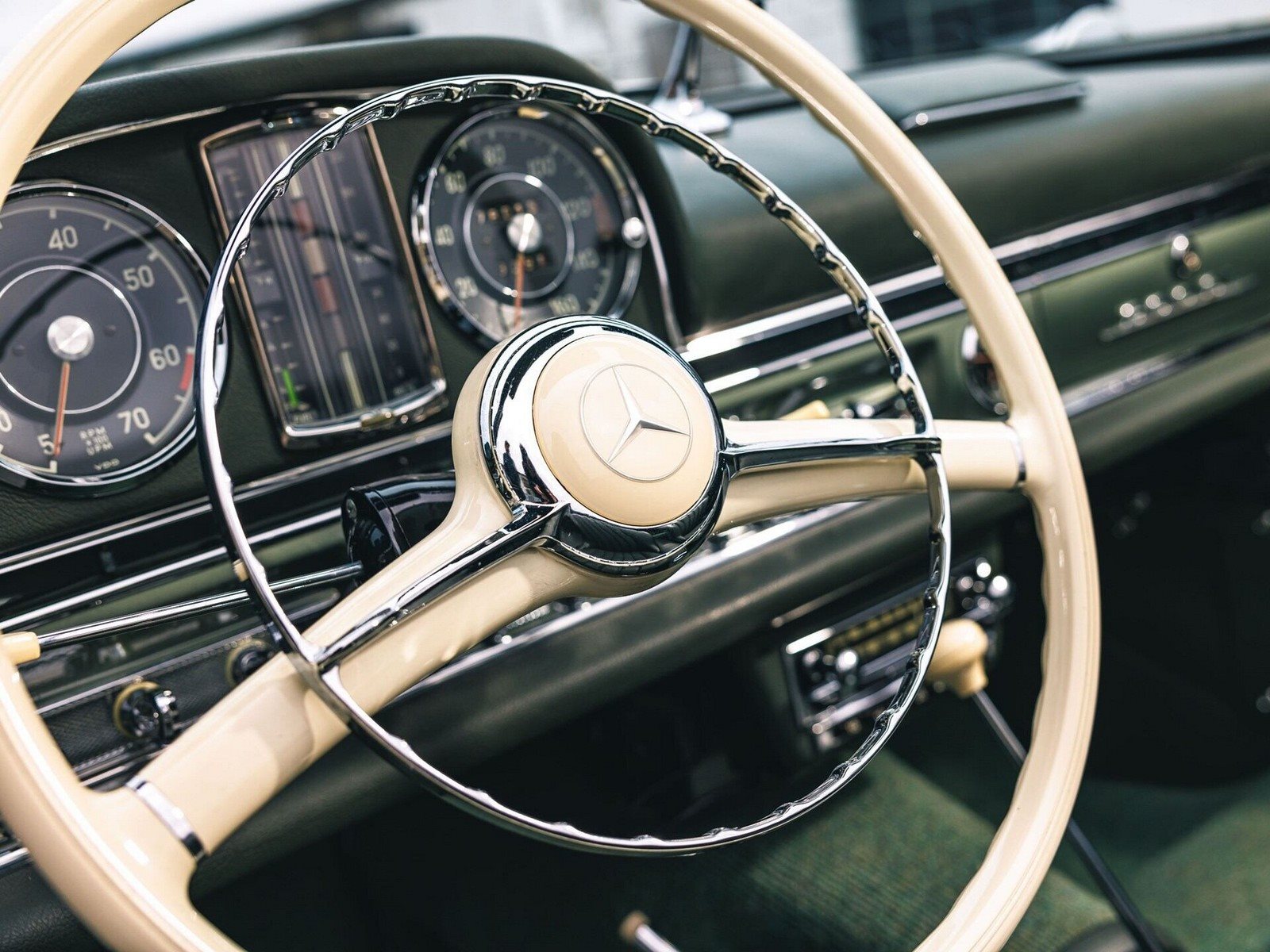 1960 - MERCEDES-BENZ 300 SL ROADSTER GREEN, foto 47