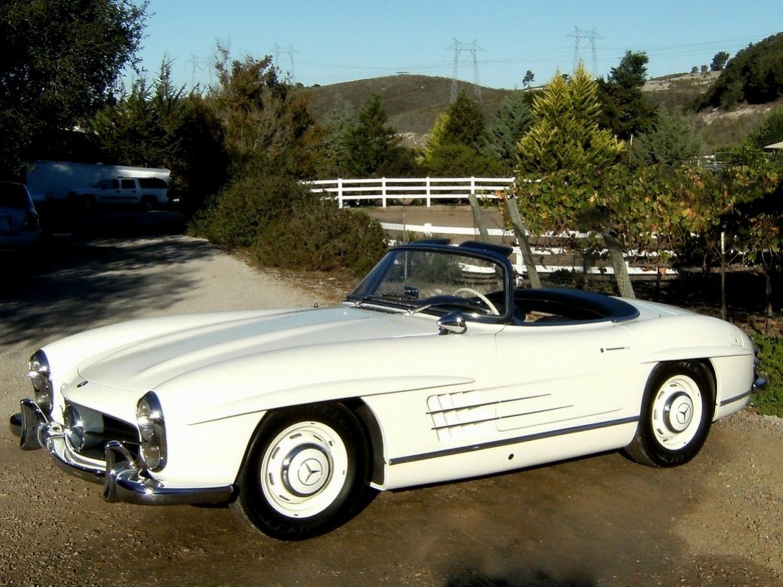 1960 - MERCEDES-BENZ 300 SL ROADSTER WHITE, foto 2