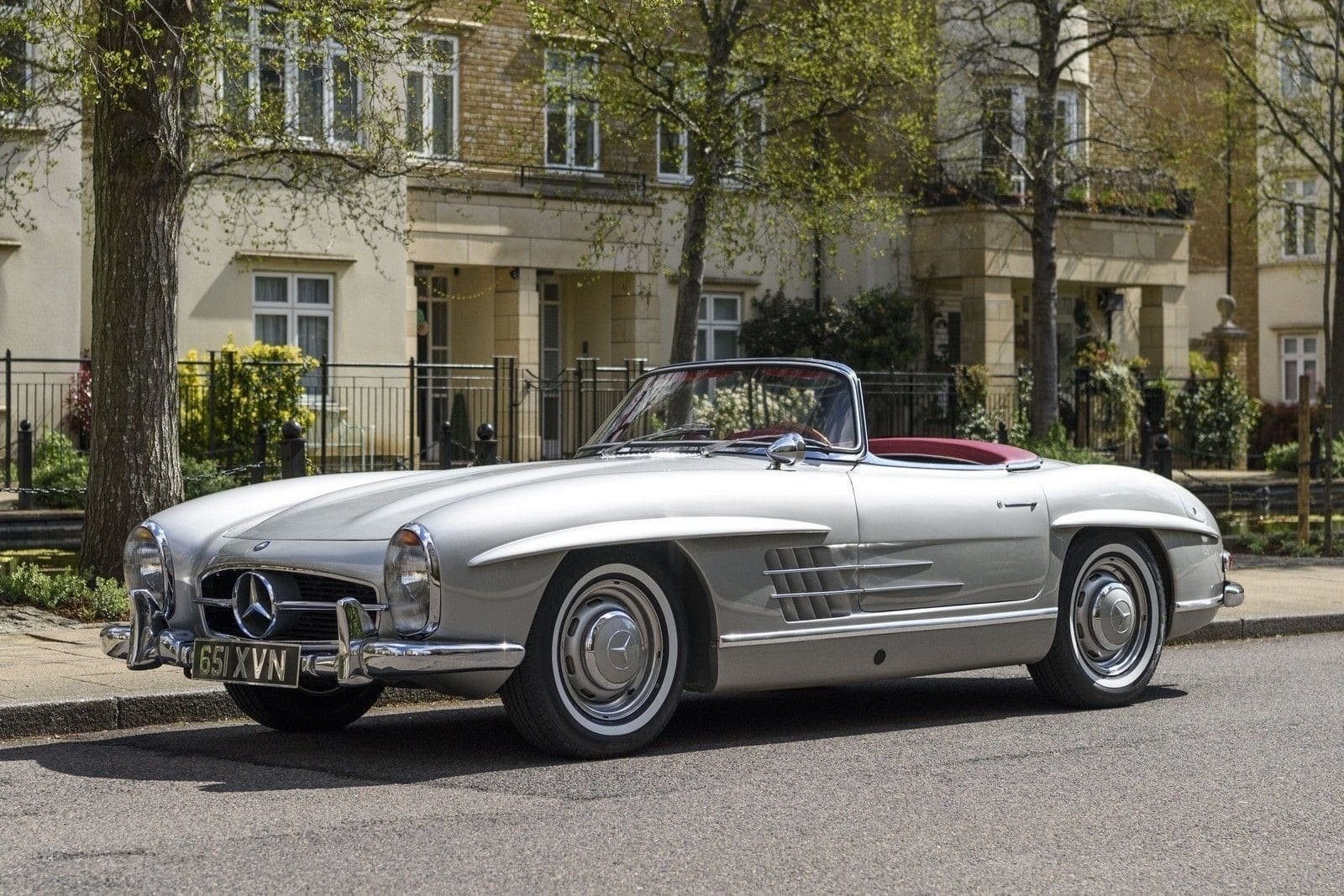 1957 - MERCEDES-BENZ 300 SL ROADSTER SILVER, foto 1