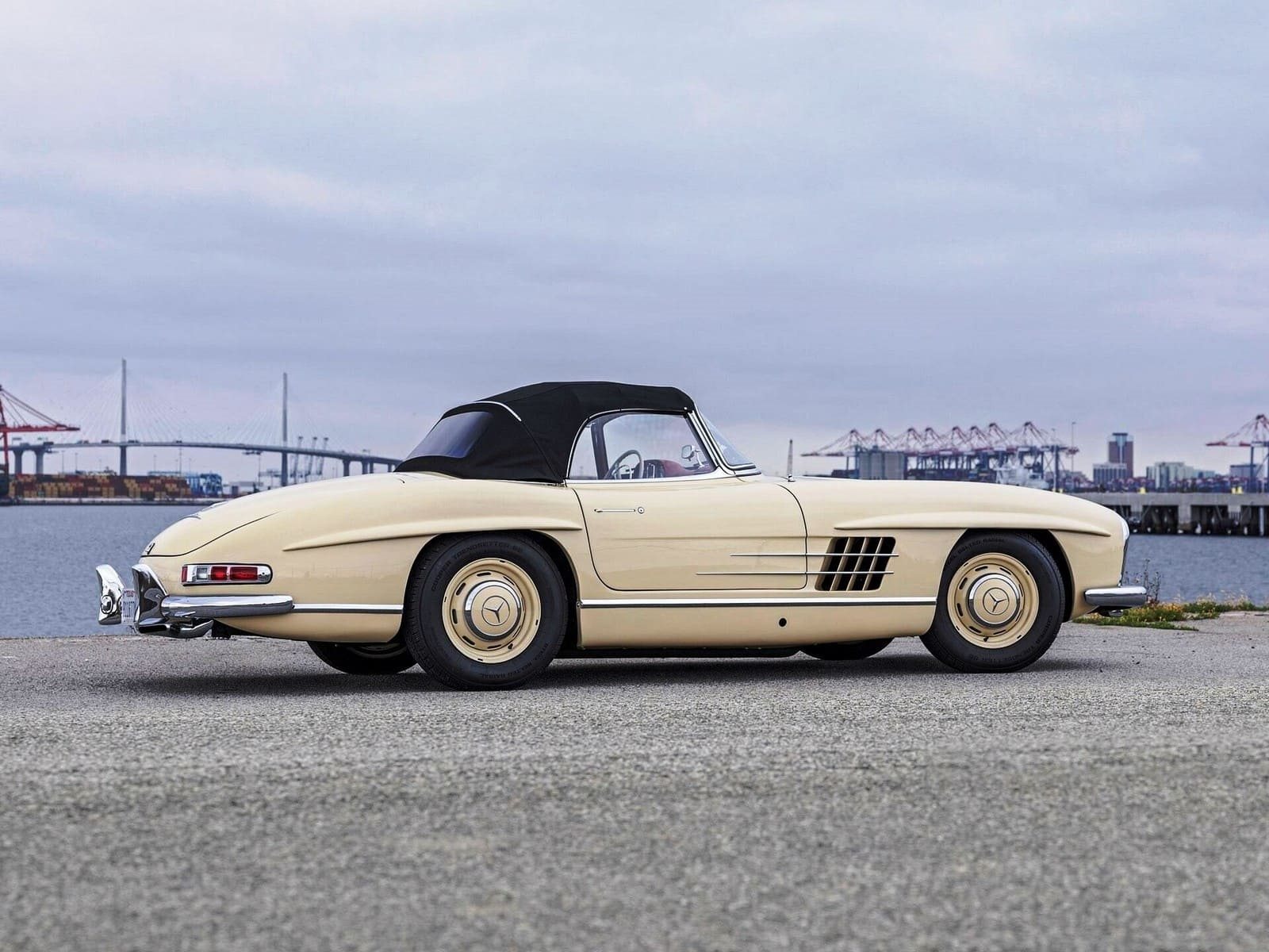 1957 - MERCEDES-BENZ 300 SL ROADSTER YELLOW, foto 2