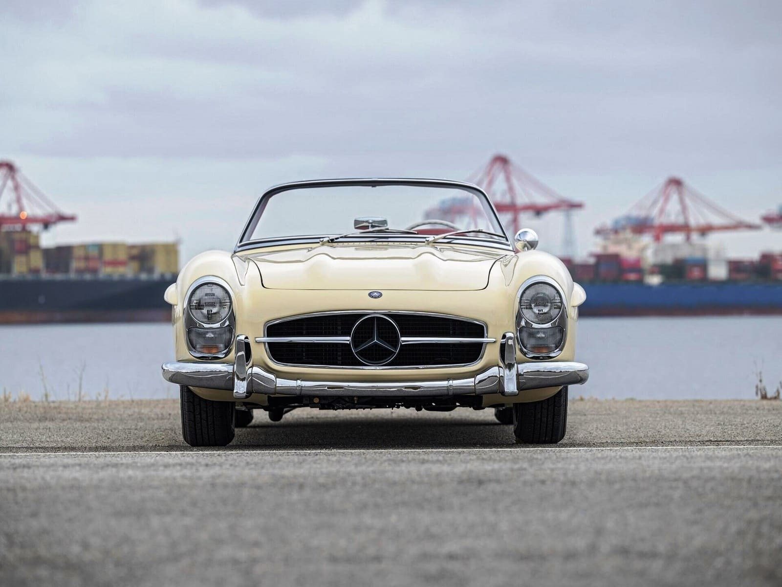1957 - MERCEDES-BENZ 300 SL ROADSTER YELLOW, foto 6