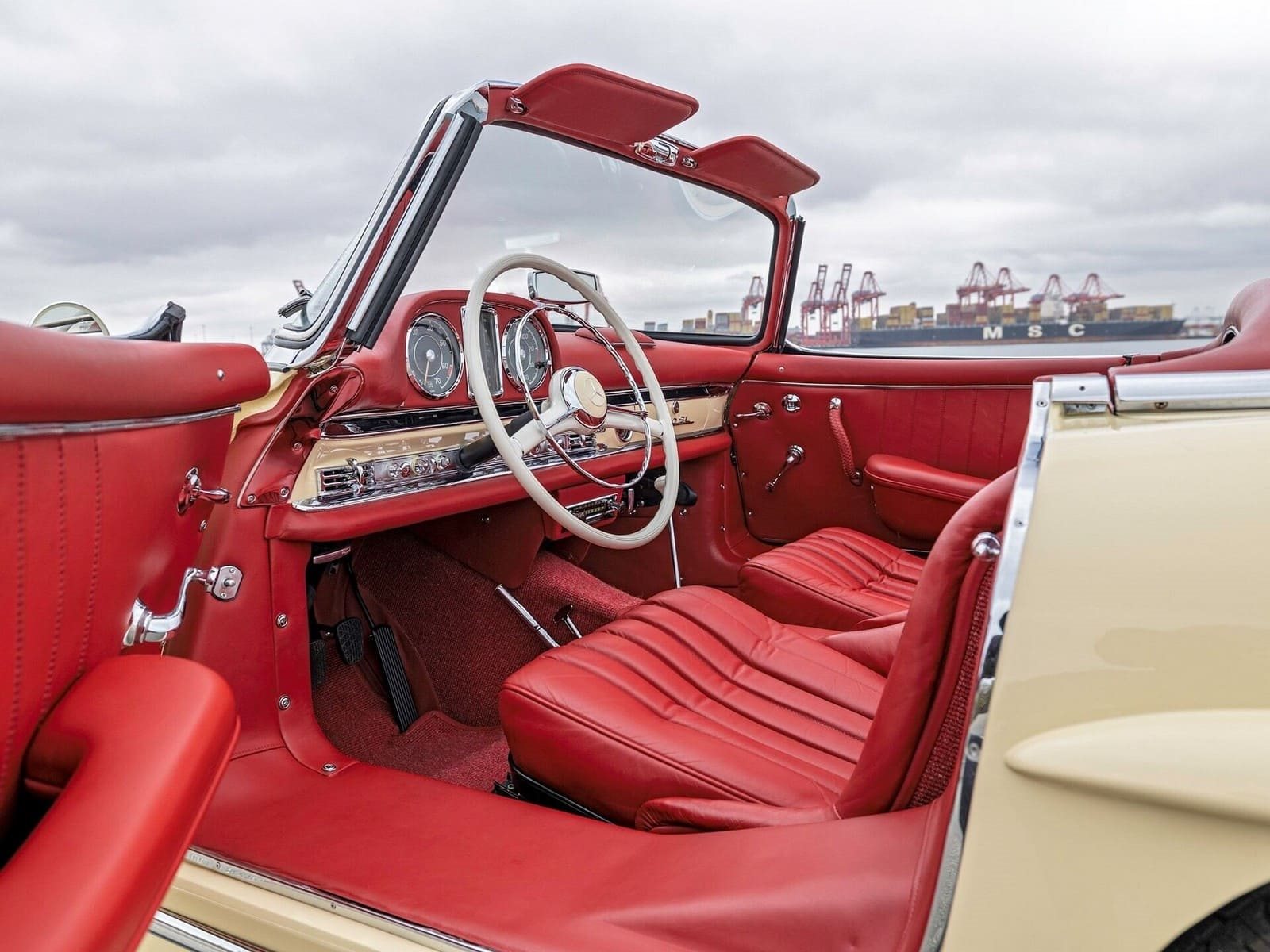 1957 - MERCEDES-BENZ 300 SL ROADSTER YELLOW, foto 10