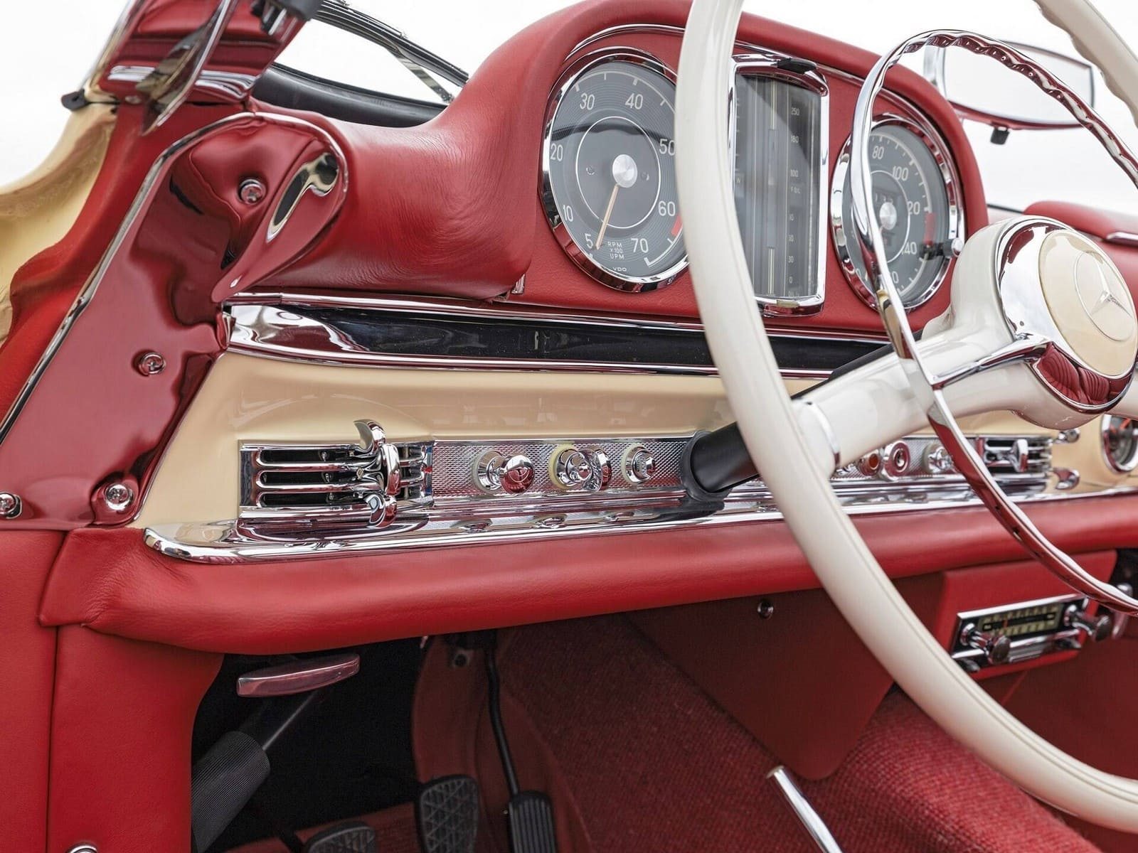 1957 - MERCEDES-BENZ 300 SL ROADSTER YELLOW, foto 17