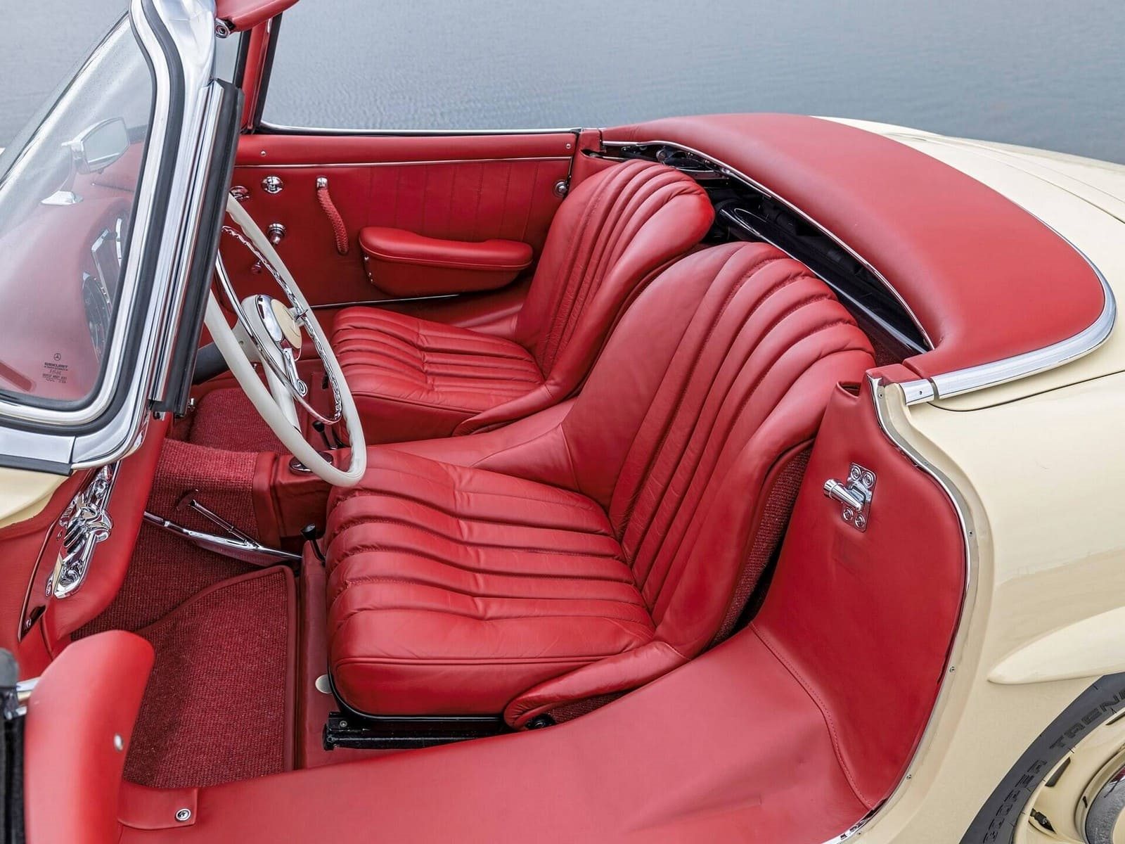 1957 - MERCEDES-BENZ 300 SL ROADSTER YELLOW, foto 22