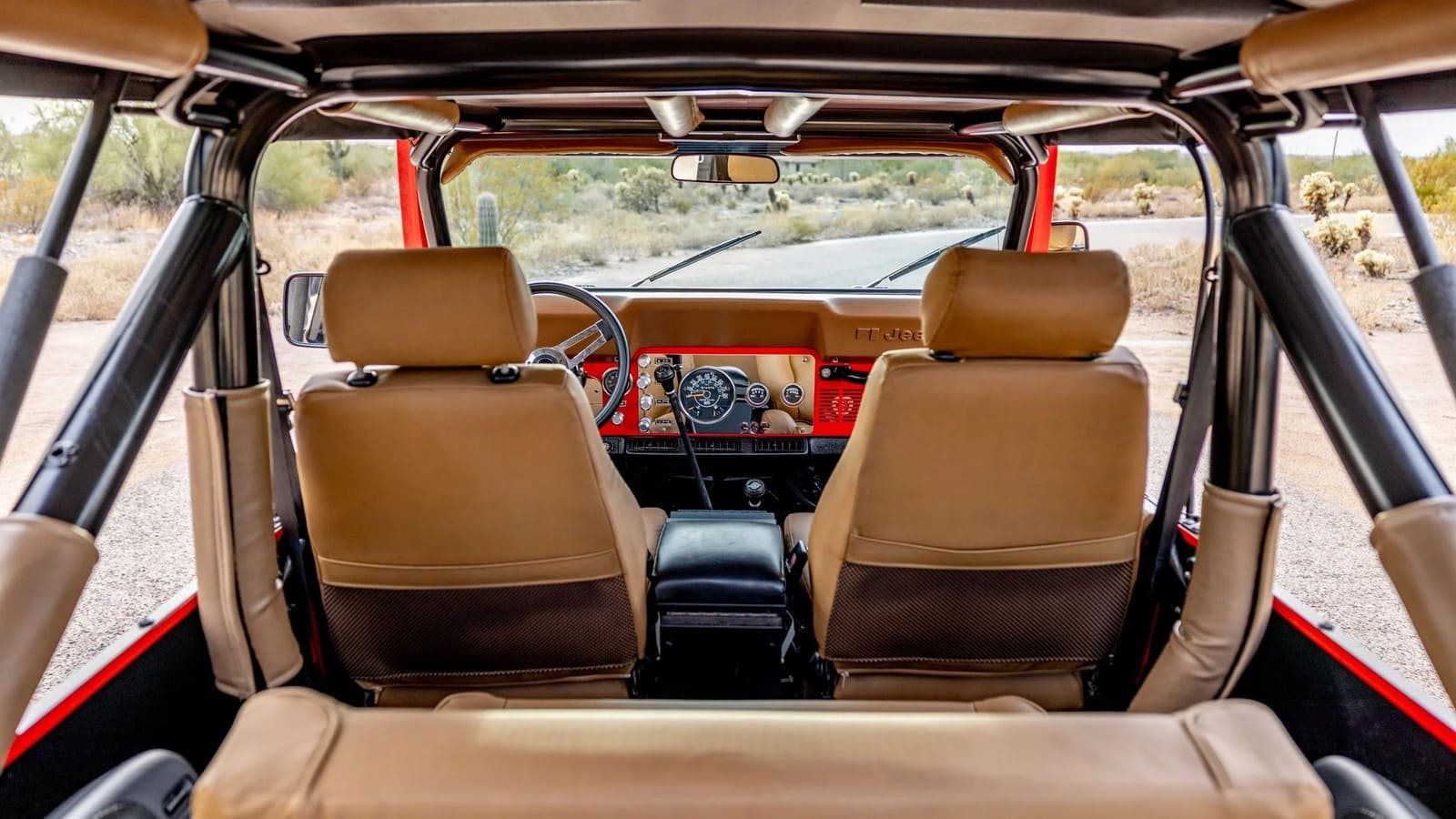 1982 - JEEP CJ-8 SCRAMBLER RED, foto 29