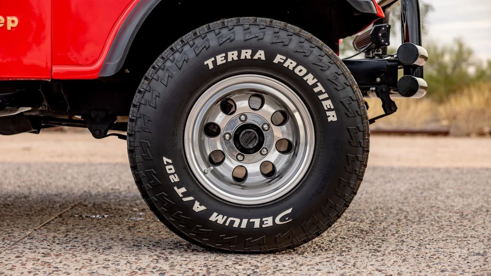 1982 - JEEP CJ-8 SCRAMBLER RED, foto 34