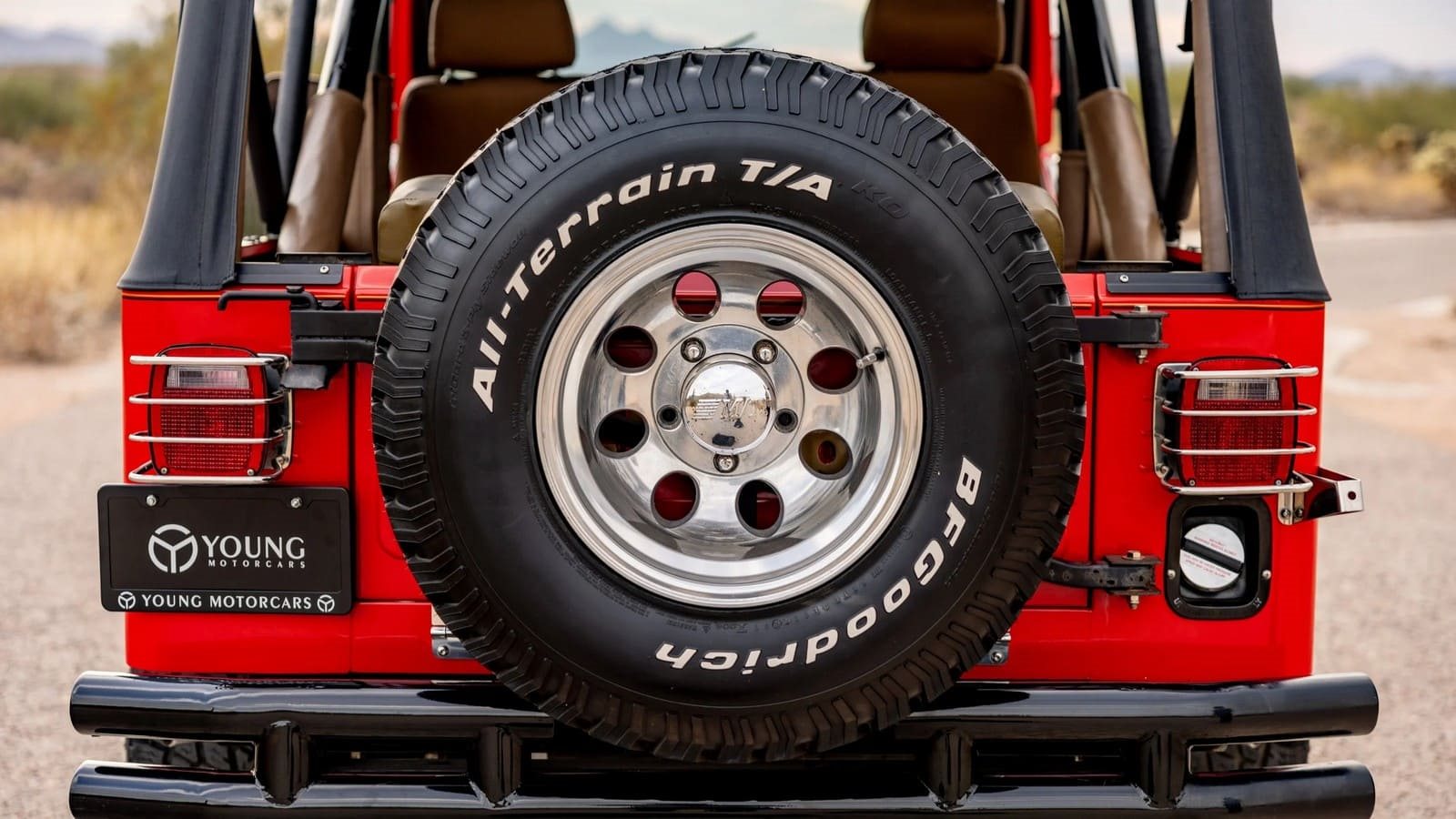 1982 - JEEP CJ-8 SCRAMBLER RED, foto 36