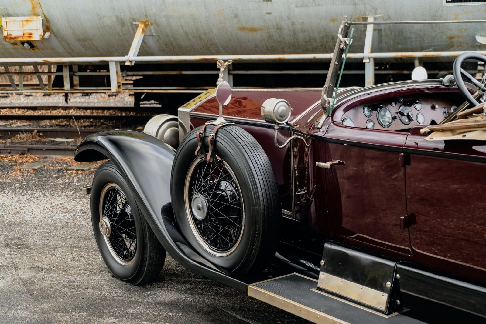 1925 - ROLLS-ROYCE SILVER GHOST PICCADILLY ROADSTER MAROON, foto 22