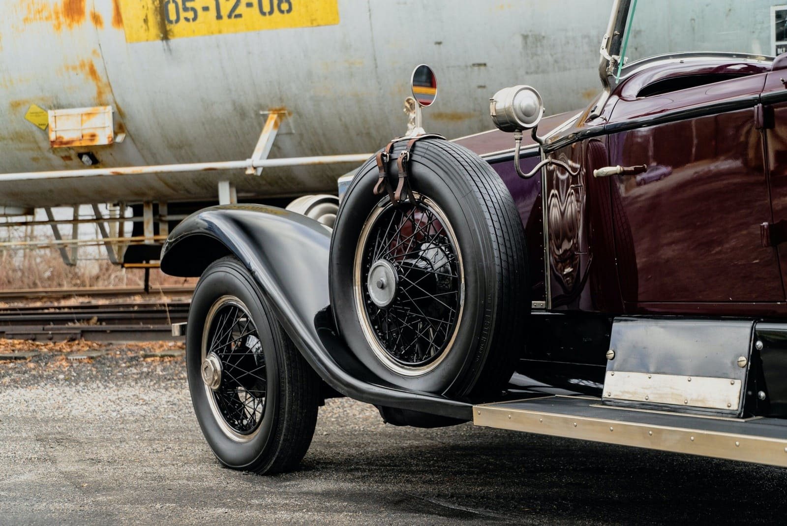 1925 - ROLLS-ROYCE SILVER GHOST PICCADILLY ROADSTER MAROON, foto 23