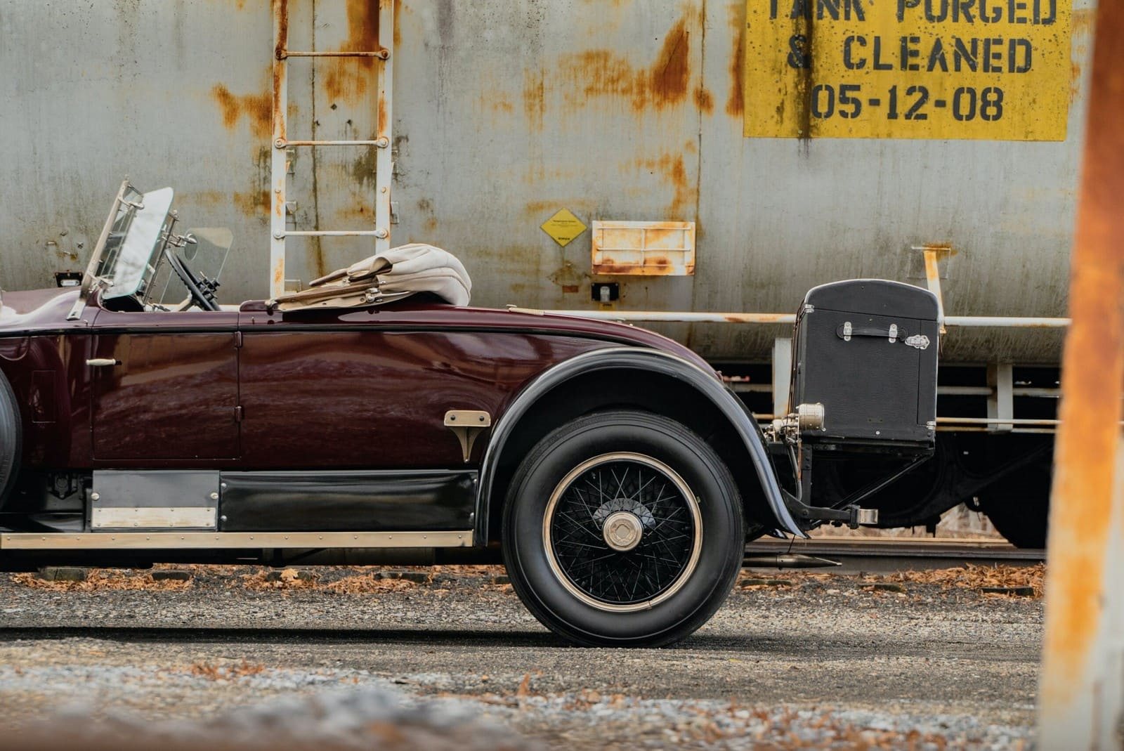 1925 - ROLLS-ROYCE SILVER GHOST PICCADILLY ROADSTER MAROON, foto 27