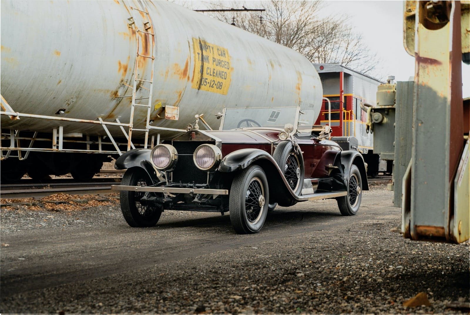 1925 - ROLLS-ROYCE SILVER GHOST PICCADILLY ROADSTER MAROON, foto 28