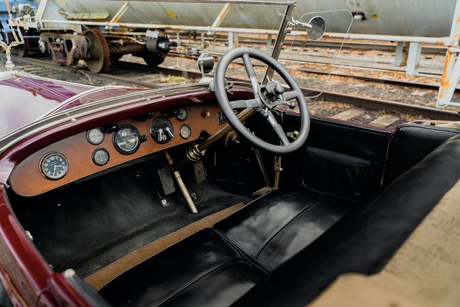 1925 - ROLLS-ROYCE SILVER GHOST PICCADILLY ROADSTER MAROON, foto 29