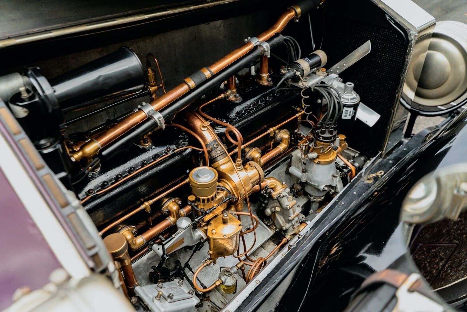 1925 - ROLLS-ROYCE SILVER GHOST PICCADILLY ROADSTER MAROON, foto 49