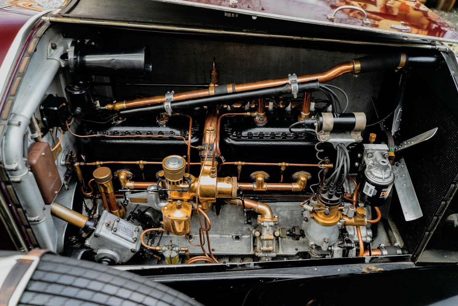 1925 - ROLLS-ROYCE SILVER GHOST PICCADILLY ROADSTER MAROON, foto 52