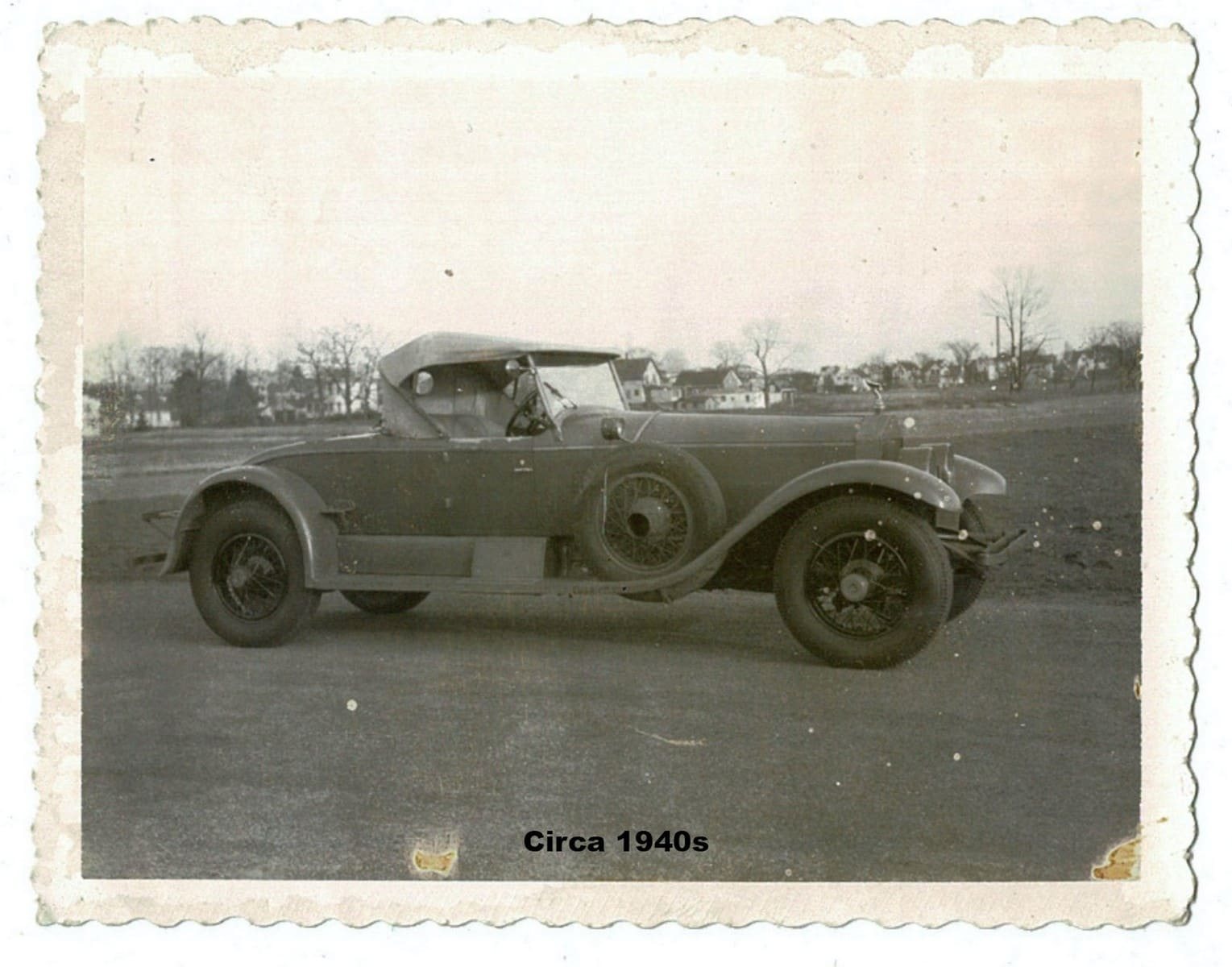 1925 - ROLLS-ROYCE SILVER GHOST PICCADILLY ROADSTER MAROON, foto 62
