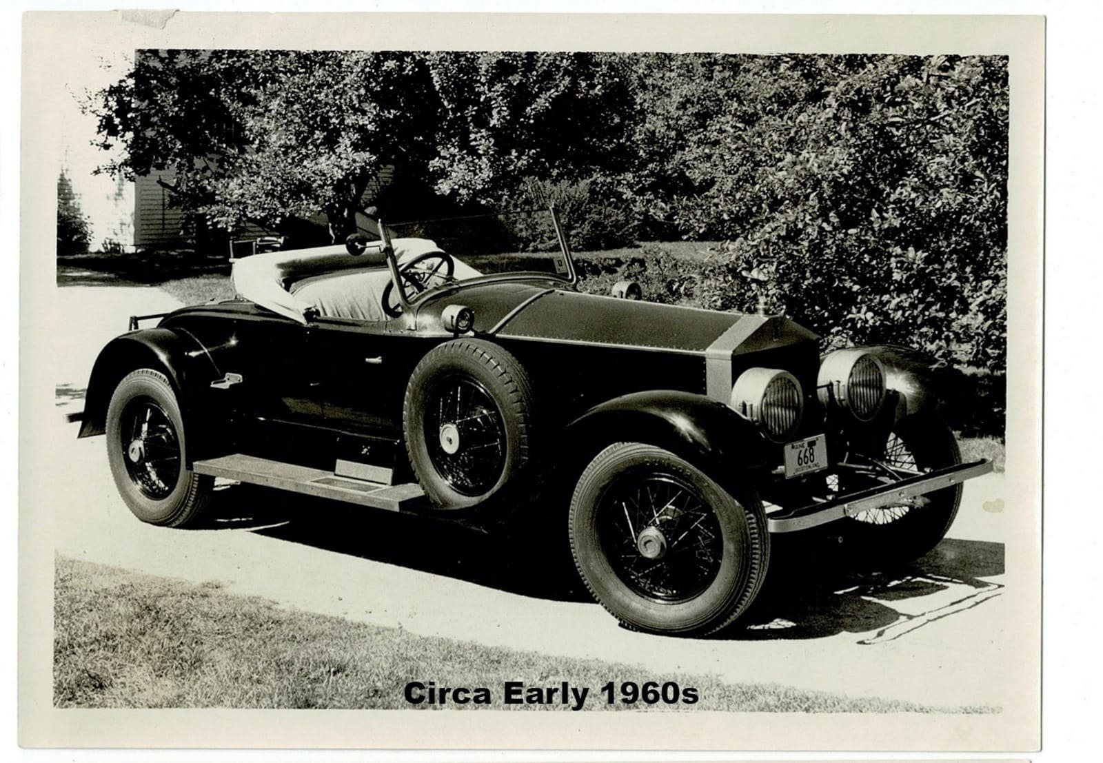 1925 - ROLLS-ROYCE SILVER GHOST PICCADILLY ROADSTER MAROON, foto 66