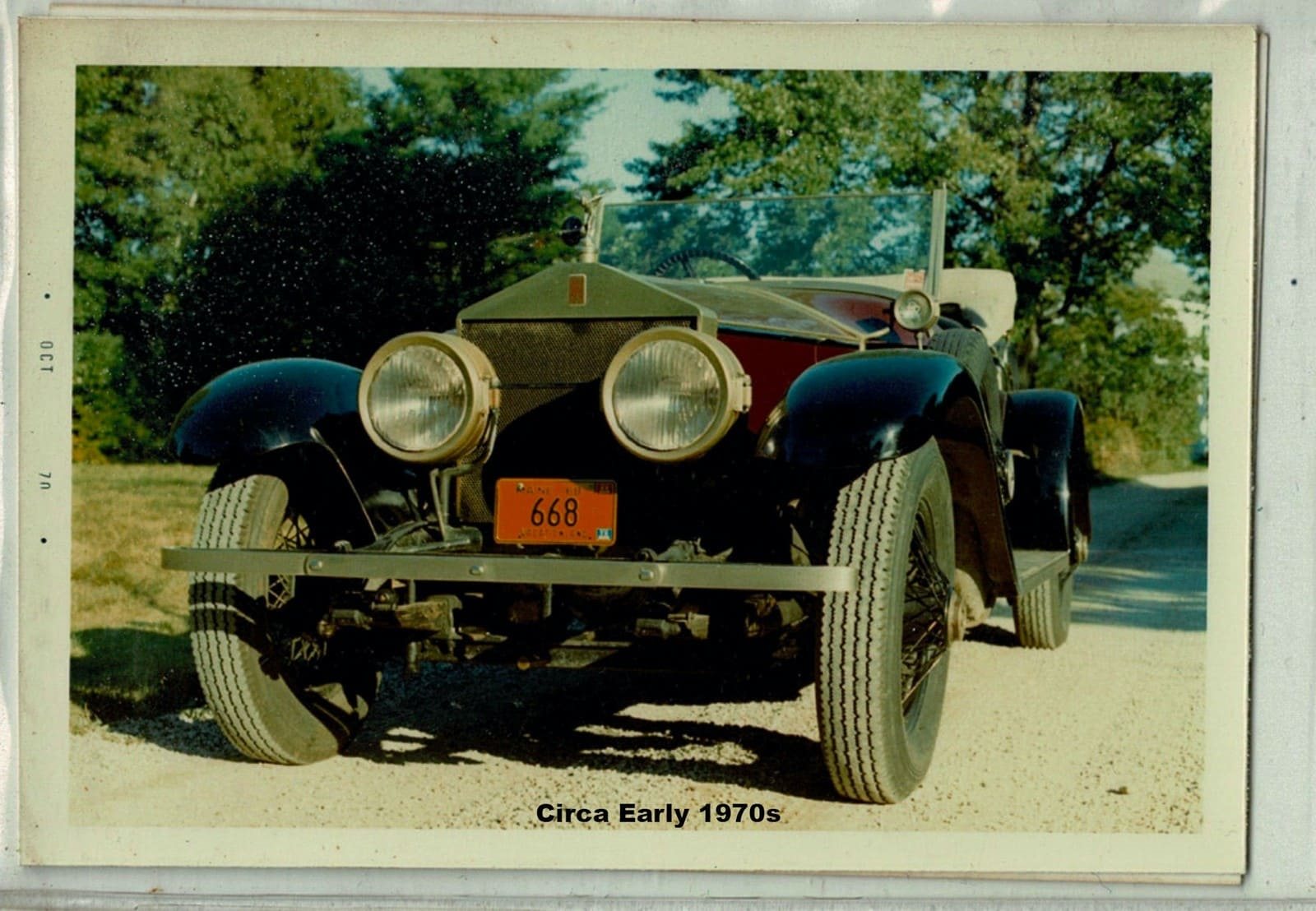 1925 - ROLLS-ROYCE SILVER GHOST PICCADILLY ROADSTER MAROON, foto 70