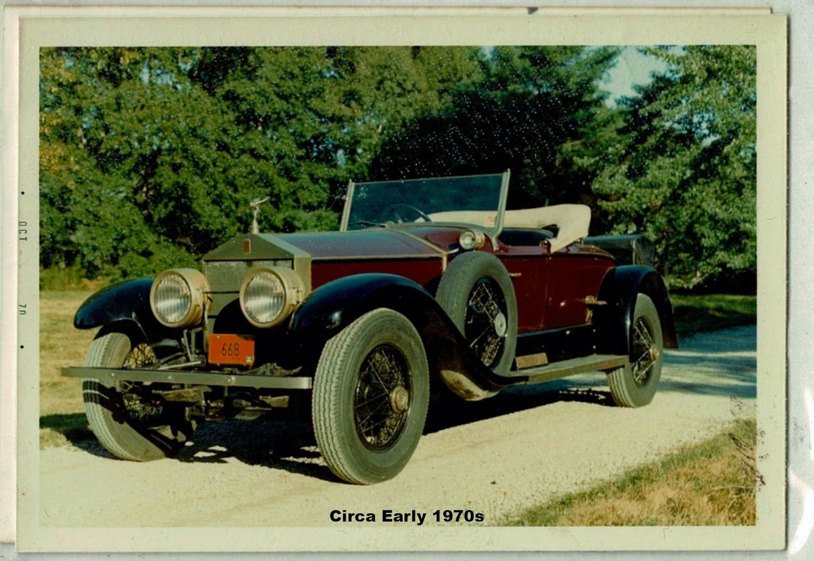 1925 - ROLLS-ROYCE SILVER GHOST PICCADILLY ROADSTER MAROON, foto 72